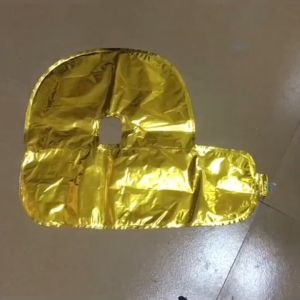 ลูกโป่งฟอยล์สีทอง เงิน โรสโกลด์