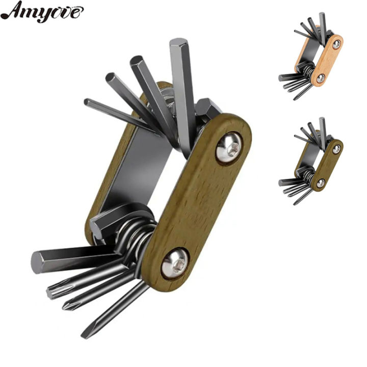 Bicycle Multitool Kit, Screwdriver Chain Tool Cycling 8 In 1 