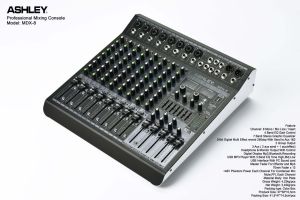 Mixer Audio Ashley MDX8 MDX 8  Effect Digital Original