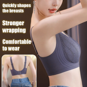 Seamless Lifting Bra Wireless Push Up Soft Support Comfortable Breathable Bra Sports Bra
