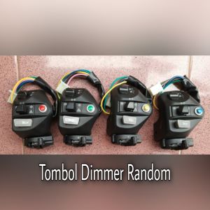 Holder Saklar Kiri Yamaha Costum Variasi Hazard Pass Beam On Off Lampu Utama  Push On Dim (Layaknya Lampu Tembak) Non AHO || PNP MIO SMILE  MIO J  MIO GT  MIO M3 / MIO Z  XEON ALL SERIES  SOUL GT  JUPITER BURHAN / JUPITER MX / NEW JUPITER MX