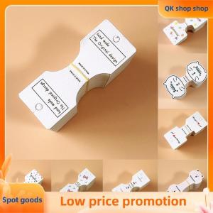 ✨QK shop✨ 50PCS White Folding paperboard adult childrens hair clip paperboard hair rope card hair ornament headdress packaging material