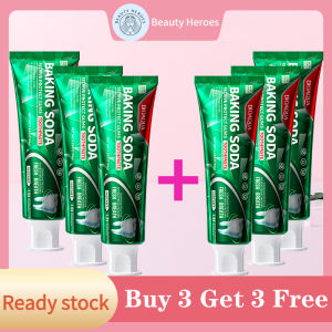 Baking soda toothpaste Teeth whitening toothpaste Gigi Putih Teeth whitening Ubat Gigi ukiwi Probiotic Toothpaste pemutih gigi ubat gigi pemutih tartar remover fresh breath 美白牙膏