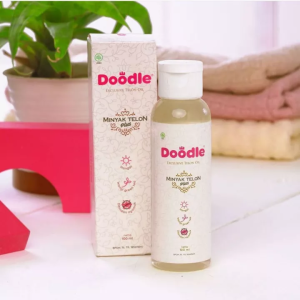 Doodle Minyak Telon Bayi Plus Anti Nyamuk 60ml dan 100ml aman BPOM Wangi Green Tea Untuk Bayi