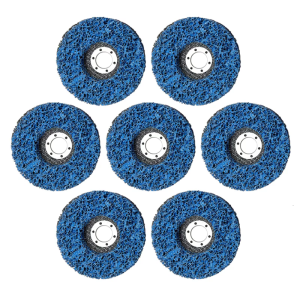 7pcs Nylon Polishing Buffing Wheels Abrasive Discs Suitable For Efficient Car Body Cleaning Rust Freeing Shine Restorati