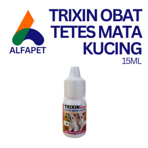 Trixin cat drops tetes mata kucing anjing 15ml