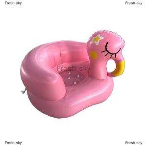 [COD] Fresh sky 1Pcs PVC Infants Blow Up Baby Chair Inflatable Baby Seat For Babies 3 Months Up Infant Floor Seats For Sitting Up Baby Seats
