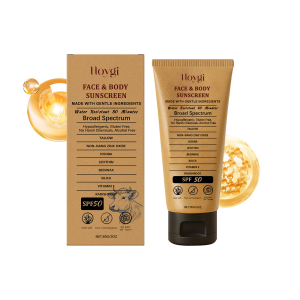 Hoygi Cow Fat Lightweight Cream UV Protection Body Skin Moisturizing Isolation Summer Outdoor Cream