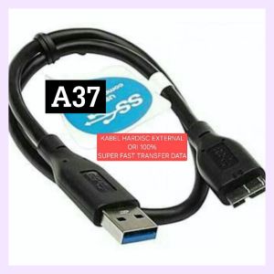 A37 KABEL DATA USB HARDISC Compatible 3.0 USB 2.0 EXTERNAL ORI 100% SUPER FAST TRANSFER DATA HARDISK FLASH DRIVE HDD EXT EXTERNAL PORTABLE HIGH QUALITY SUPPORT SEMUA MEREK UNIVERSAL MULTI DATA TRANSFER MULTI FUNGSI UNIVERSAL Ultra High speed PENGHUBUNG PE