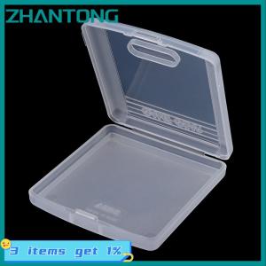 ZHANTONG กล่องเก็บการ์ดเกมแบบเดี่ยวกล่องแสดงผลสำหรับรถเข็นเกม GG CLEAR เคสสำหรับเปลี่ยน gamegear