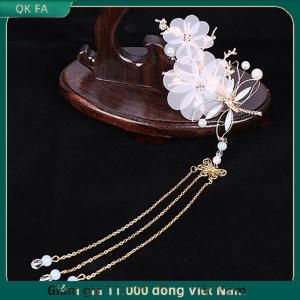 QK FA ✨ Chuồn chuồn kẹp tóc Phụ kiện tóc tua phụ nữ cô gái Kẹp tóc phong cách cổ điển thanh lịch chuồn chuồn truyền thống Hanfu Phong cách Trung Quốc