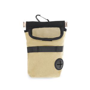 OUTOPEN Wear-resistant Dog Training Treat Bag Portable Stain-resistant Dog Food Bag Convenient with Hook Pet Snack Pouch Outdoor