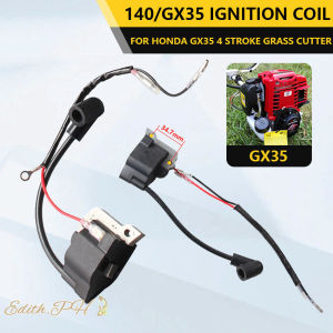 4 Stroke Grass Cutter Ignition Coil Brush Cutter Trimmer Accessories for Honda GX35 SUPER CG435 YAMATO GY35 AKASHI AK35 YOHOHAMA KGX35 KINDRAGON KD435