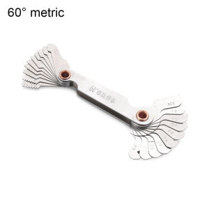 32pcs Stainless Steel Feeler Gauge 0.04mm-0.88mm Gap Measurment Tool Dual Reading High Accuracy Gap Measuring Tool
