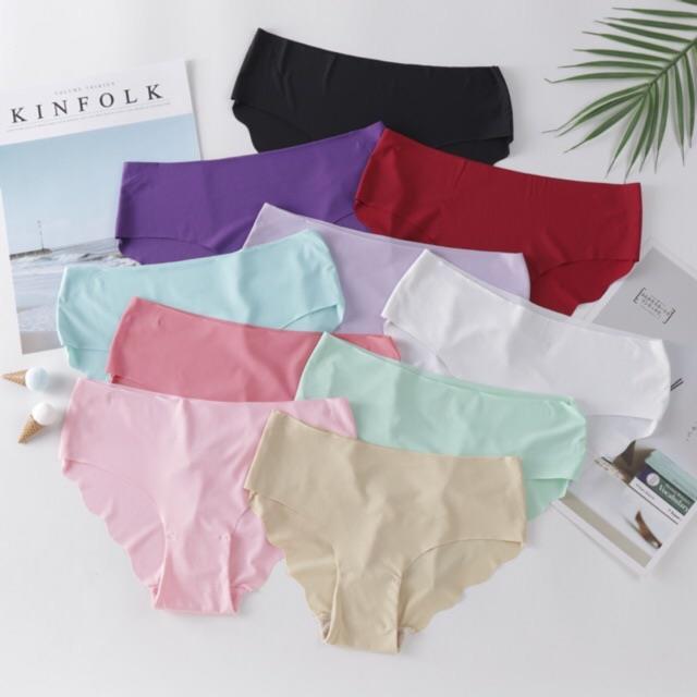 ice silk underwear Women ice silk Seamless sexy Lingerie Panty panties ...