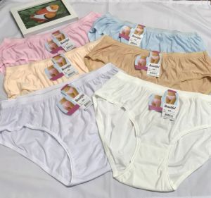 Quần Lót Nữ Thun Lạnh 344 (size 70-80Kg) - Quần Chip Lưng Cao chất thun co dãn thoải mái mềm mịn thoáng mát.