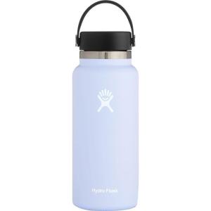 Hydro Flask 32oz 40oz Tumbler Wide Mouth 2.0 Water Bottle Stainless Steel Insulated Water Bottle Straw Lid Outdoor Travel Thermos