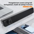 KISONLI - Speaker Design Long Strip LED for Laptop / Komputer / PC / CPU - i560. 