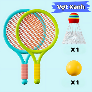 Vợt Cầu Lông / Tennis 2in1 Trẻ Em Hình Pony / Khủng Long - Đồ Chơi Vợt Thể Thao Pickleball Cho Bé
