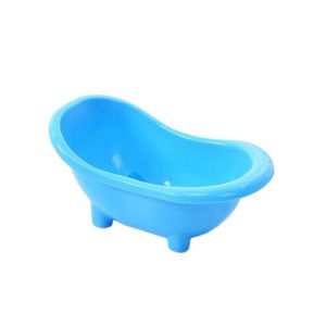 BABYBANG Mini Hamster Bathtub Solid Color Plastic Guinea Bathroom Hamster Bathing Toy Hamster Bath Basin Hamster Bathing Sand Room For Hamsters Mouse Squirrels