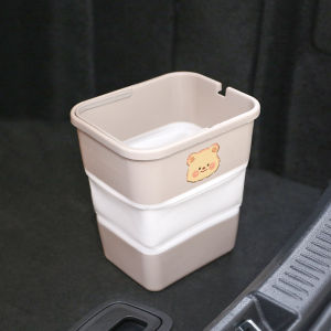 Foldable Car Trash Bin Sanrio Pochacco Car Trash Can Portable Durable Car Storage Bucke Organizer Trash Can 垃圾桶
