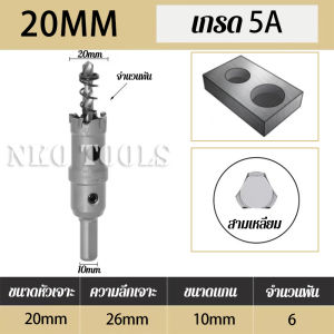 โฮลซอเจาะเหล็กหนา โฮลซอคาร์ไบด์ โฮลซอแบบเจาะลึก Hole saw เจาะสแตนเลส โฮลซอ unika เจาะอลูมิเนียม เจาะ pvc ไม้
