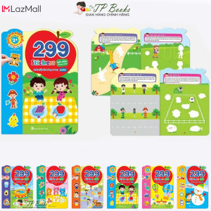 Sách - Phát Triển Trí Tuệ Cảm Xúc EQ - Bóc Dán Thông Minh 299 Stickers Cho Trẻ Em Từ 2 Tuổi