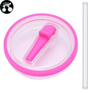 Reusable Tumbler Cover Spill Proof Reusable Straw Cap Splash Resistant Dustproof Tumbler Lids for Stanley 40oz Tumbler