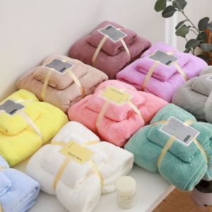 HANDUK 2IN1 SET MOTIF MURAH
