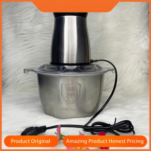 Promo Murahh Blender Daging Chopper Meat Grinder Gilingan Daging Baja Serbaguna Ukuran 2 Liter