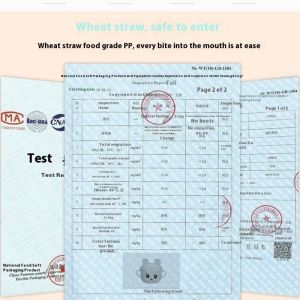 Trẻ em an toàn bát có nắp đậy & muỗng lò vi ba thiết kế hoạt hình cho trẻ mới biết đi