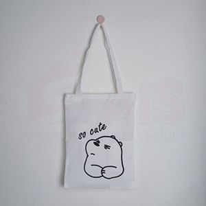 TOTE BAG WANITA CUTE KOREAN STYLE TOTE BAG REMAJA TAS JINJING CEWEK CUTE