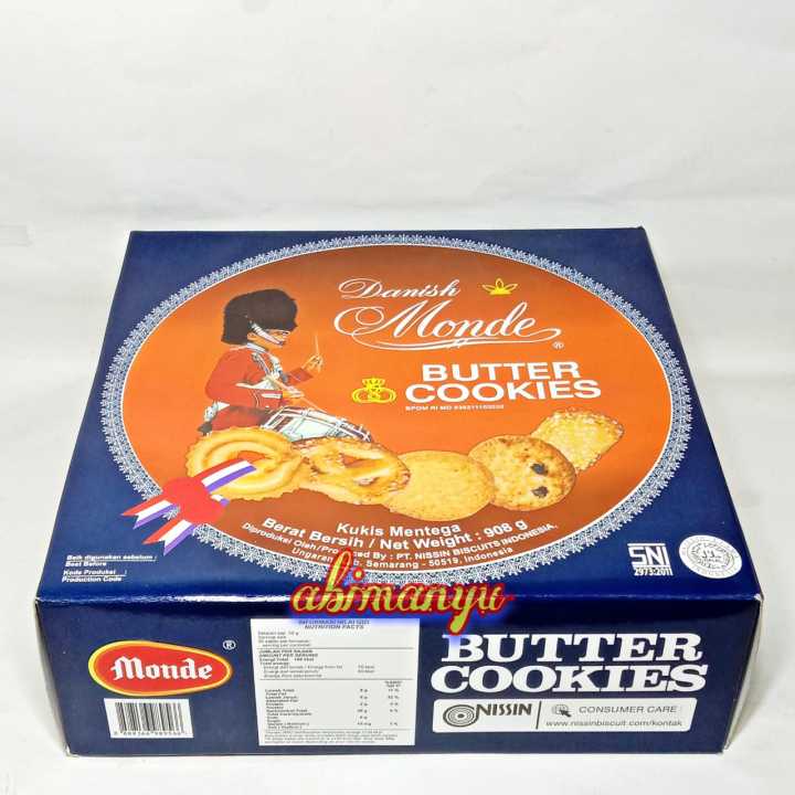DANISH MONDE BUTTER COOKIES KALENG Lazada Indonesia