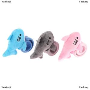 [COD] Yaokeqi Cute Plush Shark Wristband Stuffed Animal Slap Bracelet Slap Rings Slap Band Toy For Kids Party Favor Birthday Gift