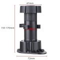 4pcs 15-17cm Kaki Kursi Sofa Adjustable Kaki Tempat Tidur Anti-Shake Sofa Leg. 