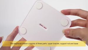 Headphone Hanger Holder Universal Aluminium Headset Alloy Stand Headphones Display Bracket