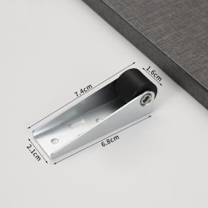 Không Gỉ Im Lặng Bên Gắn Định Hướng Con Lăn Đa Bánh Nhà Phần Cứng Hỗ Trợ Cửa Di Chuyển Bánh Xe-AENEA