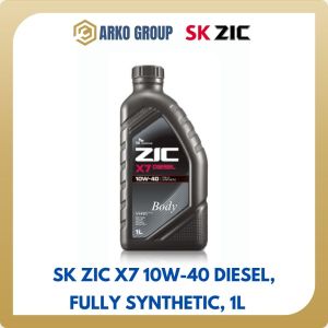 SK ZIC X7 Diesel 10W-40 Fully Synthetic 1L