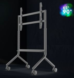 North Bayou NB P100 / P150 65" - 90" TV Mobile Cart with Lock Wheels