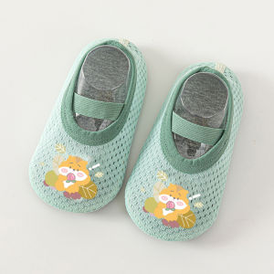 JEOBEST จัดส่งภายใน 2-3 วัน รองเท้าเด็กวัยหัดเดินถุงเท้ากันลื่นห้องในร่มด้านล่างที่อ่อนนุ่ม ทนต่อการสึกหรอไม่แตก Muqinyucl