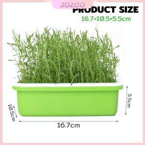 Jozoo Double Layer Hydroponic Seed Germination Tray - Soilless Seedling Tray for Peanut Bean & Sprout 1Set