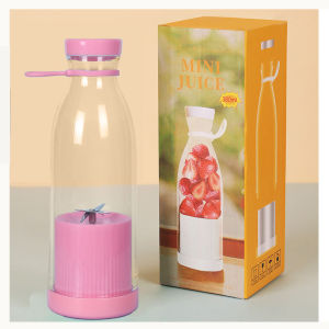 Blender Portabel Botol Pembuat Jus Segar Blender Mixer Isi Ulang Blender Smoothie Mesin Ekstraktor Jus Buah Jeruk Elektrik