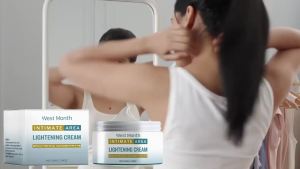 West Month Body Care Cream Daily Gentle Care Massage Moisturizing Skin Brightening Moisturizing Care Cream