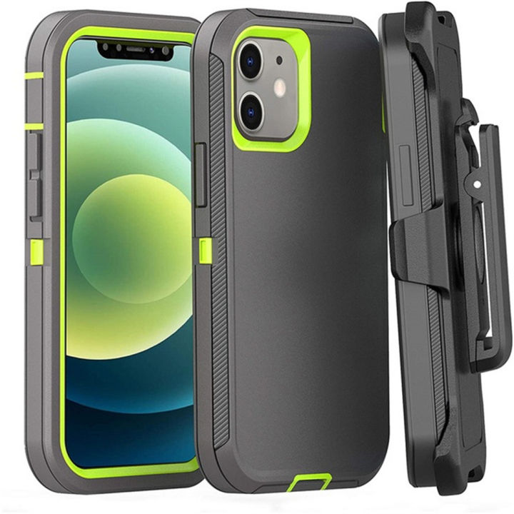 Belt Clip Kickstand Holster Shockproof Case for iPhone 15 14,13,12,11,Pro  Max,Mini,14 Plus,15 Plus,X,XS,XR, Heavy Duty Shockproof Mil-Grade Drop