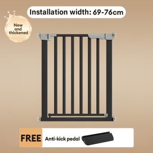 IUGA No Punch Thicked Gate for Baby Safety Dog Gate Child Fence Pet Barrier Stair Gate