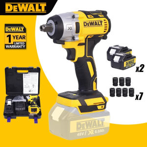 DeWalt Impact Wrench Cordless Electric Impact Driver 6.0Ah Battery Brushless Wrench