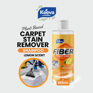 Keeva Organic Carpet Shampoo Stain-Removing Safe for Kids Long-Lasting Cleanliness