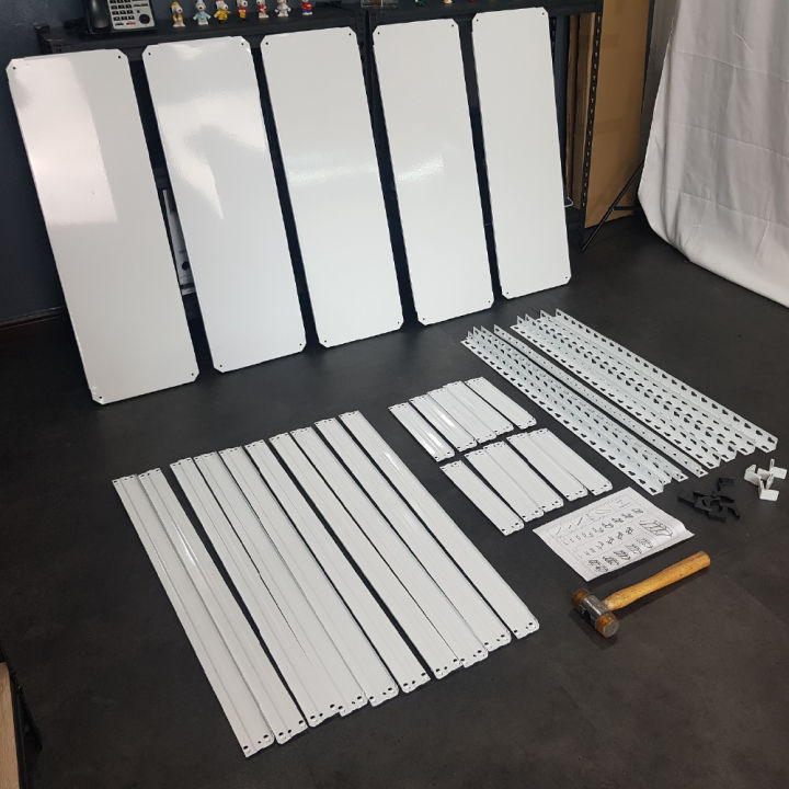 2 in 1 Store Room Rack for HDB Bomb Shelters & Office Usage | Boltless ...