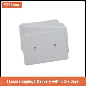 【Local shipping】 100pcs Professional Type Earring Ear Studs Holder Display Hang Kraft Cards Paper