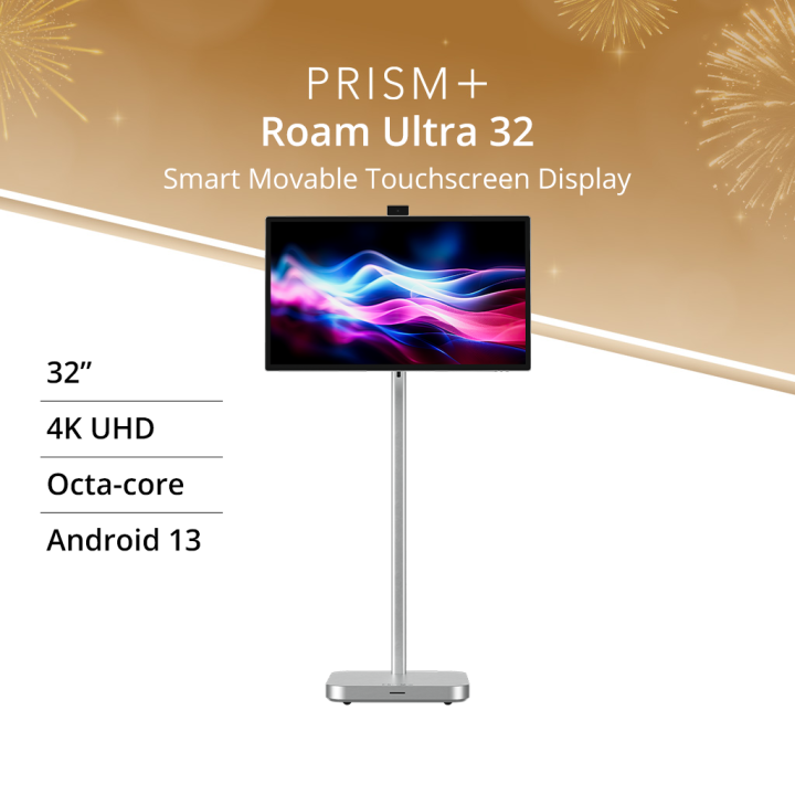 PRISM+ Roam Ultra 32 Lifestyle Smart Display | 32" Touchscreen 4K UHD ...